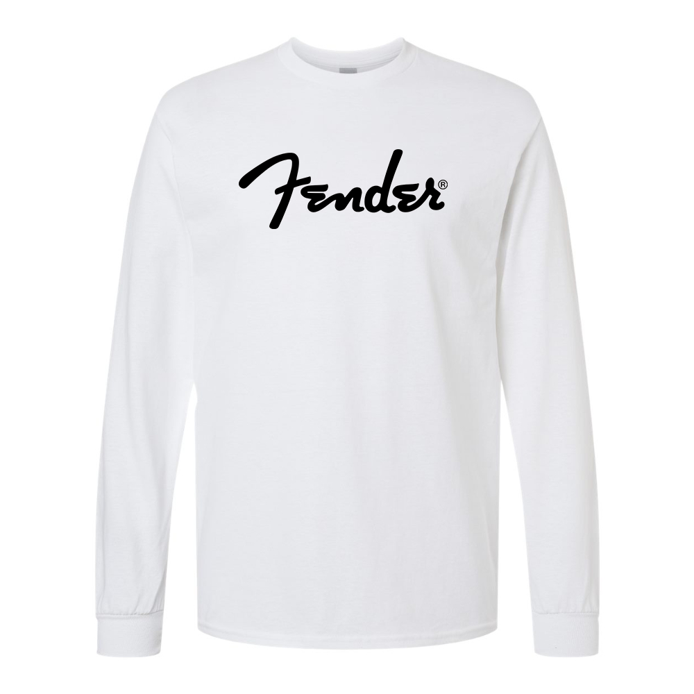 Men's Fender Gildan Heavy Cotton Long Sleeve T-Shirt