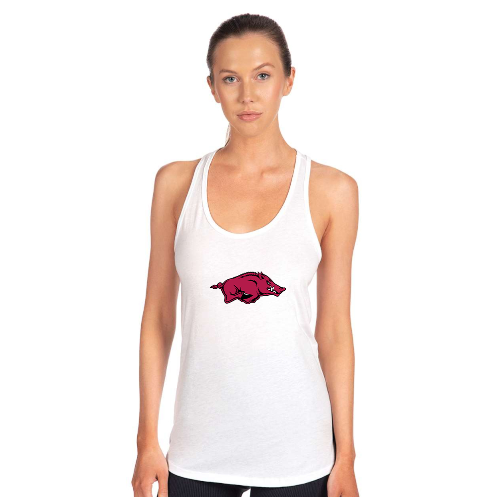 Women's Arkansas Razorbacks Next Level Ideal Racerback Tank