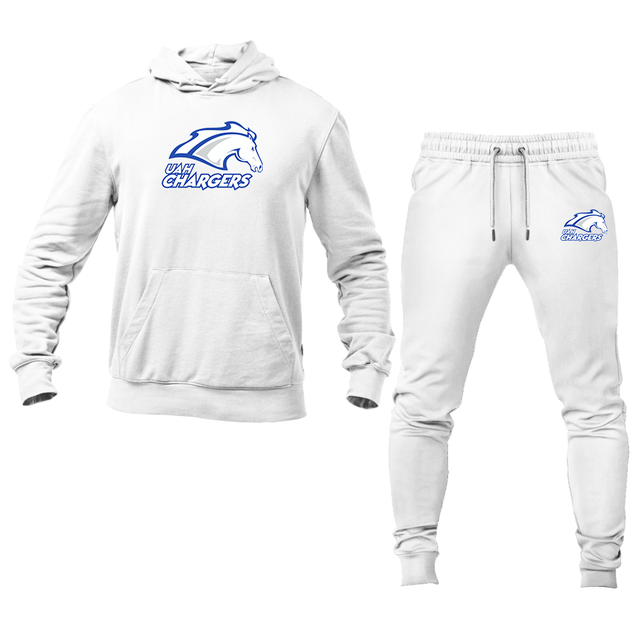Men's Alabama Huntsville Chargers Hoodie Joggers Set