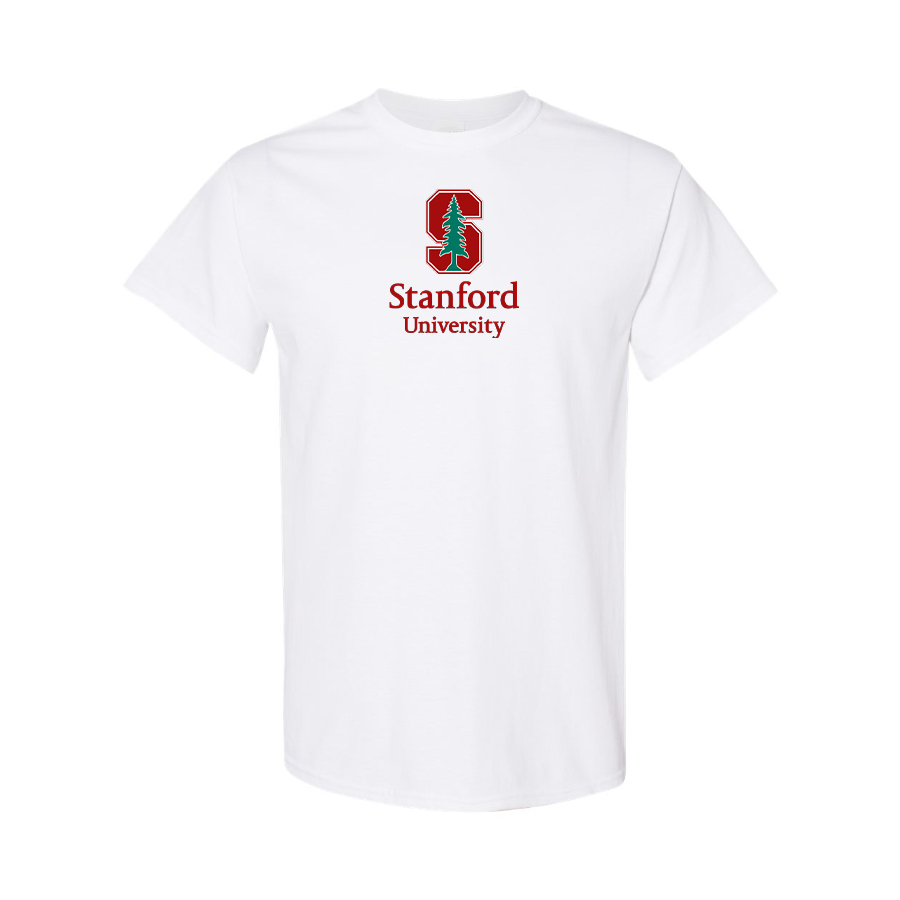 Men's Stanford University Logo Cotton T-Shirt