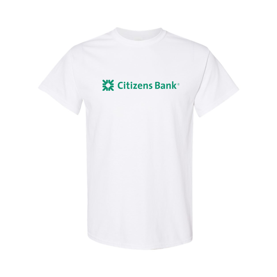 Men's Citizens Bank Logo Cotton T-Shirt