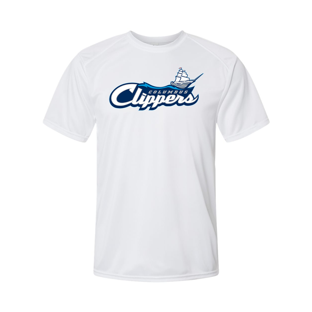 Men's Columbus Clippers Logo Performance T-Shirt