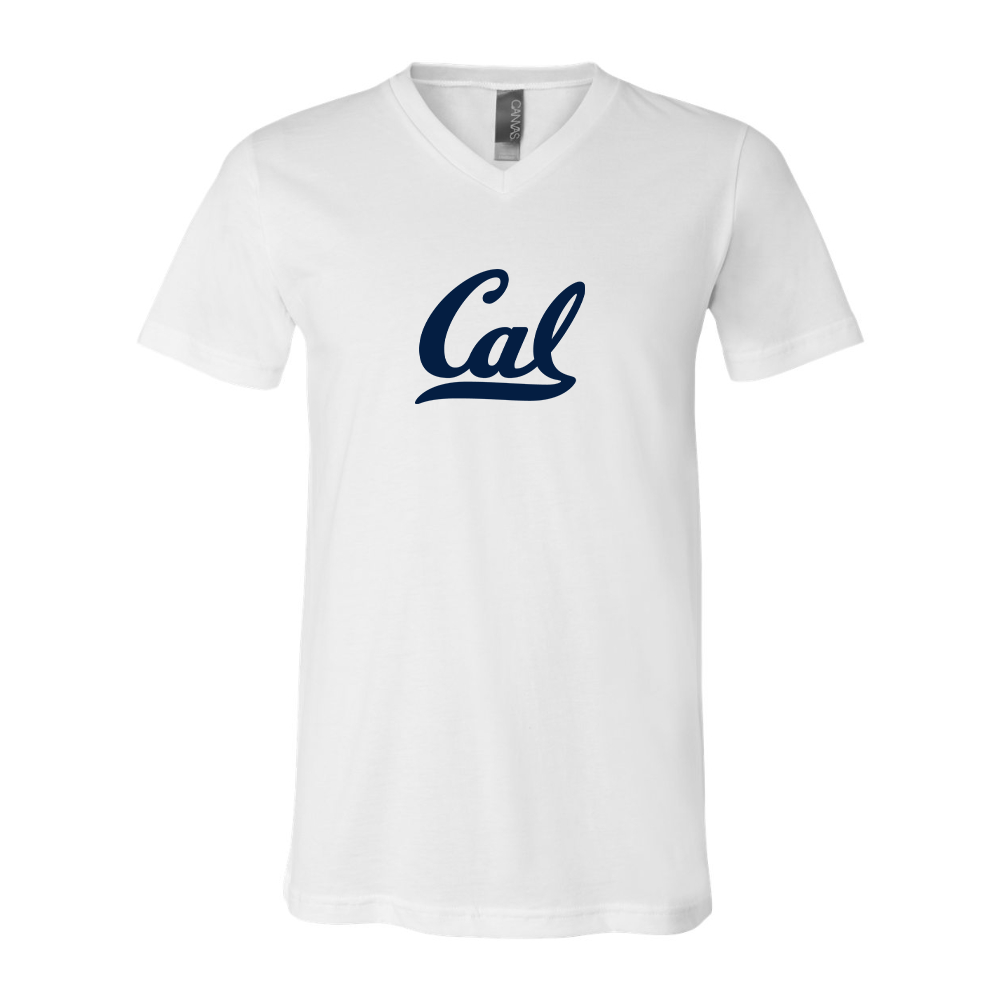 California Golden Bears BELLA  CANVAS - Jersey V-Neck T-Shirt