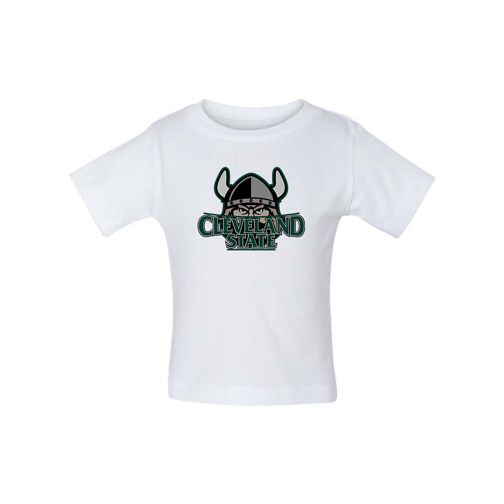Cleveland State Vikings  BELLA CANVAS Infant Jersey Tee