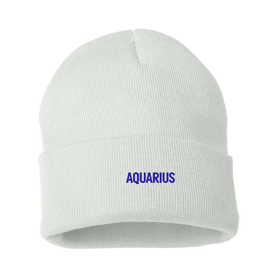 Aquarius Logo Beanie Hat
