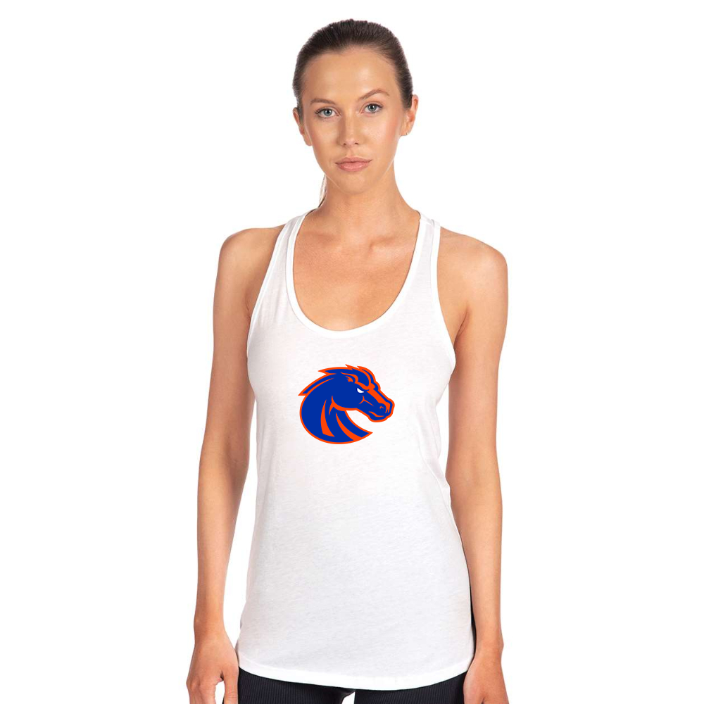 Women's Boise State Broncos  Next Level Ideal Racerback Tank