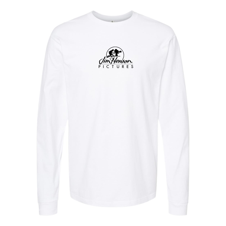 Men's Jim Henson Pictures Logo Cotton Long Sleeve T-Shirt