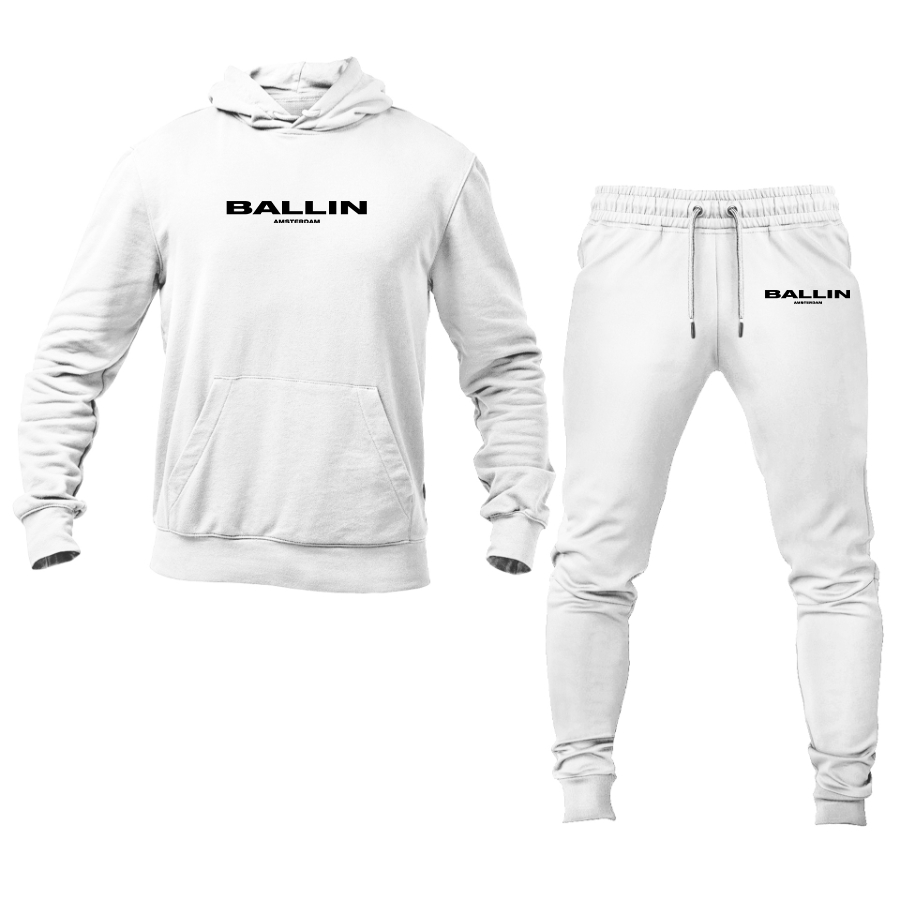 Men's Ballin Logo Hoodie Joggers Set