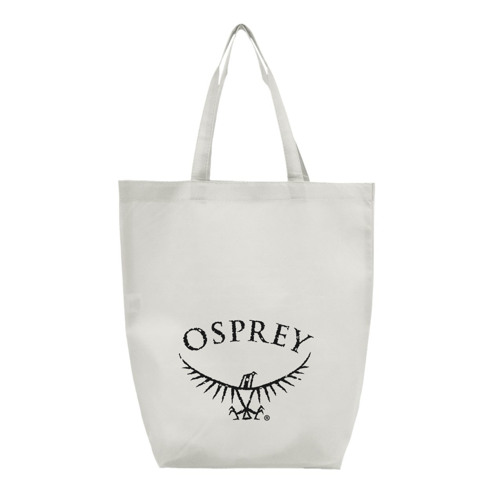 Osprey Black Q-Tees Non-Woven Gusset Bottom Tote