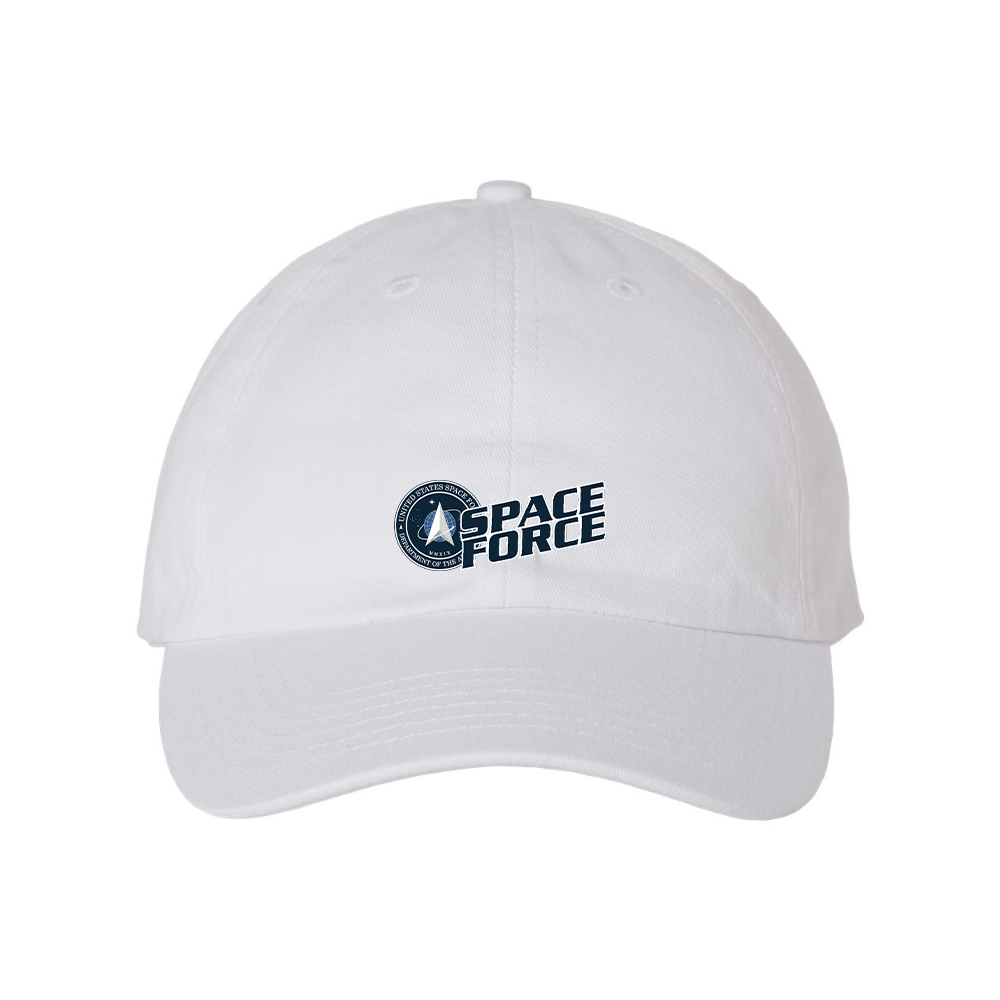 Space Force Valucap Adult Bio-Washed Classic Dad Hat