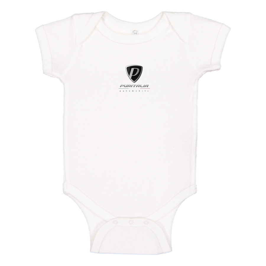 Puritalia Automobili Logo Baby Onesie Romper