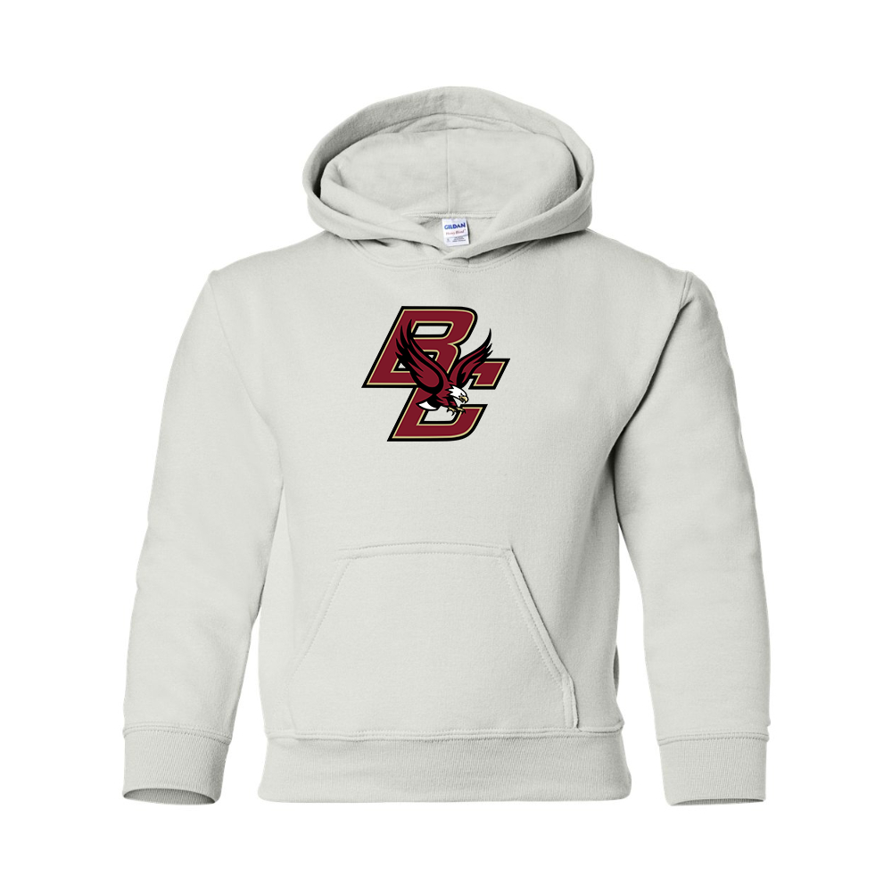Youth Boston College Eagles Gildan Heavy Blend  Hooded Sweatshirt