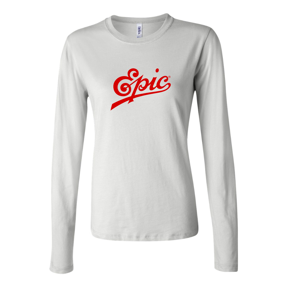 BELLA CANVAS Epic Records Jersey Long Sleeve Tee