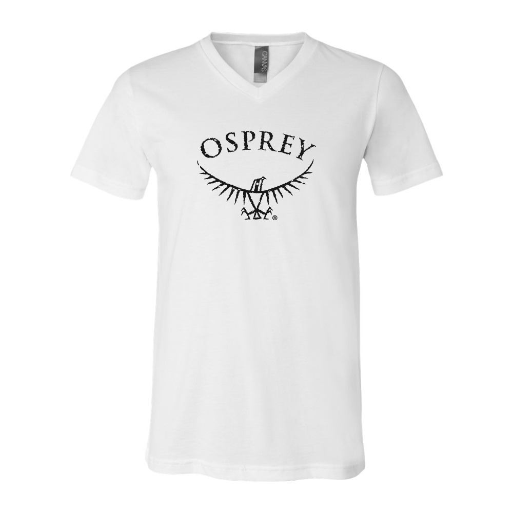 Osprey Black  BELLA  CANVAS - Jersey V-Neck T-Shirt