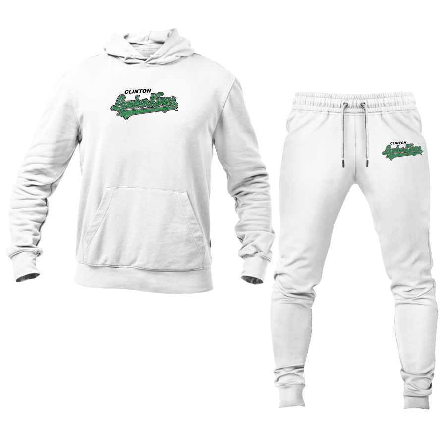 Men's Clinton LumberKings  Logo Hoodie Joggers Set