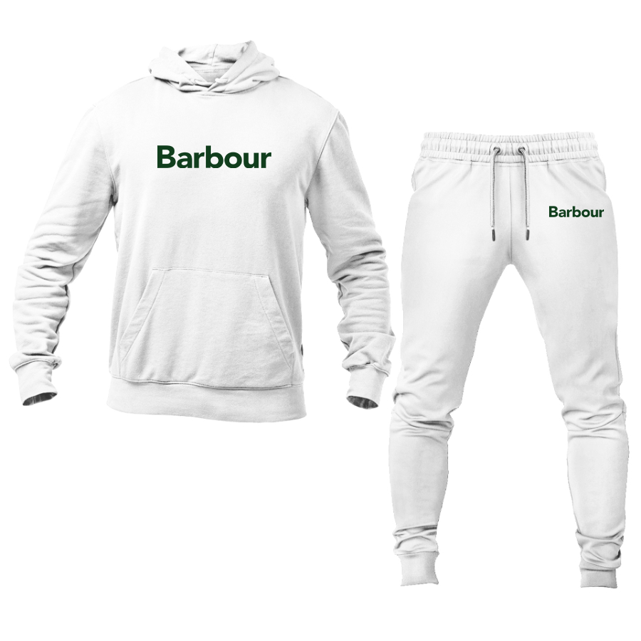 Men's Barbour  Logo Hoodie Joggers Set