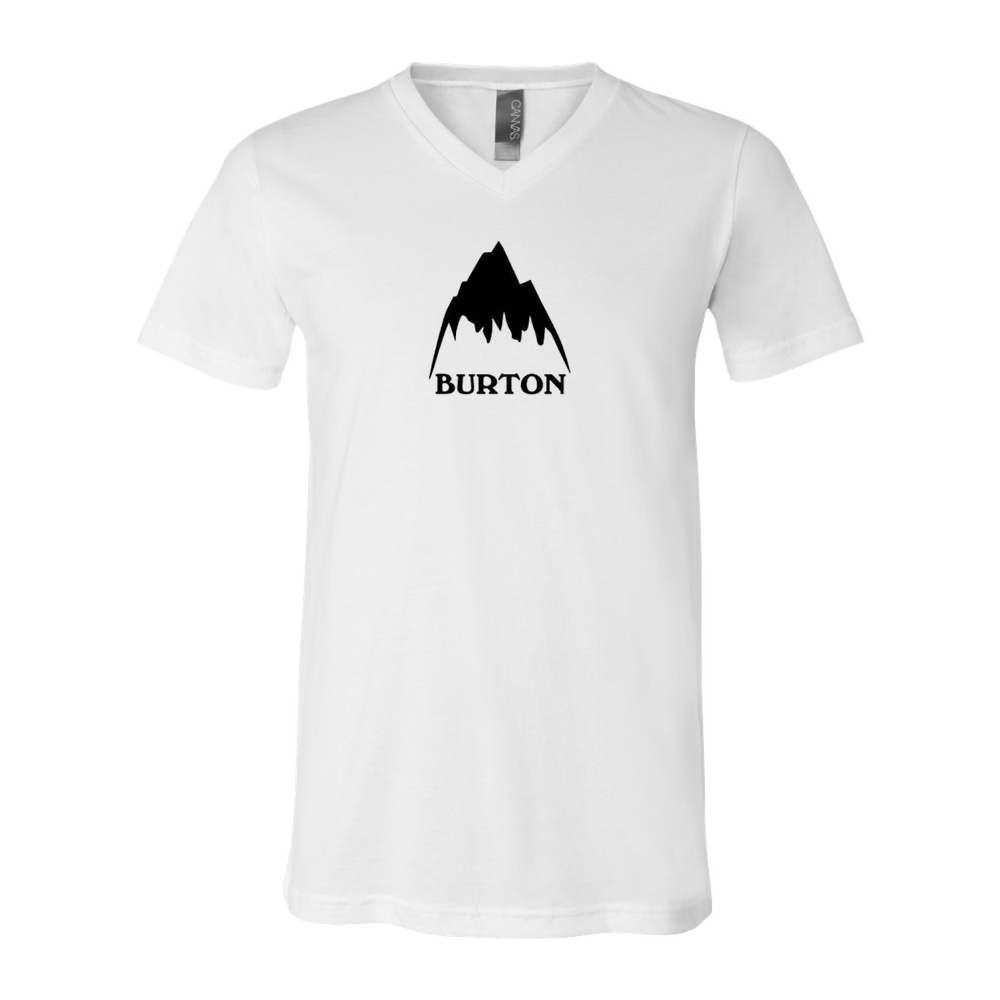 Burton Mountain  BELLA  CANVAS - Jersey V-Neck T-Shirt