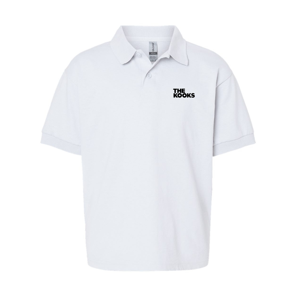 Youth The Kooks Gildan Dry Blend Jersey Polo