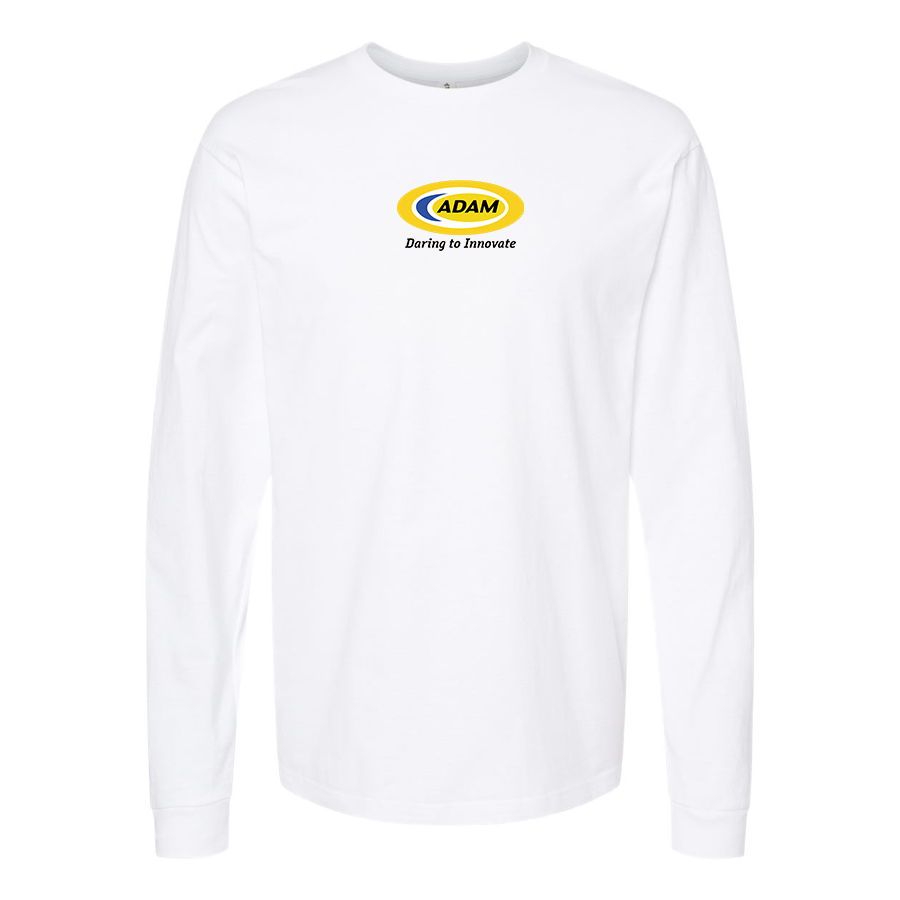Men's Adam Motors  Logo Cotton Long Sleeve T-Shirt