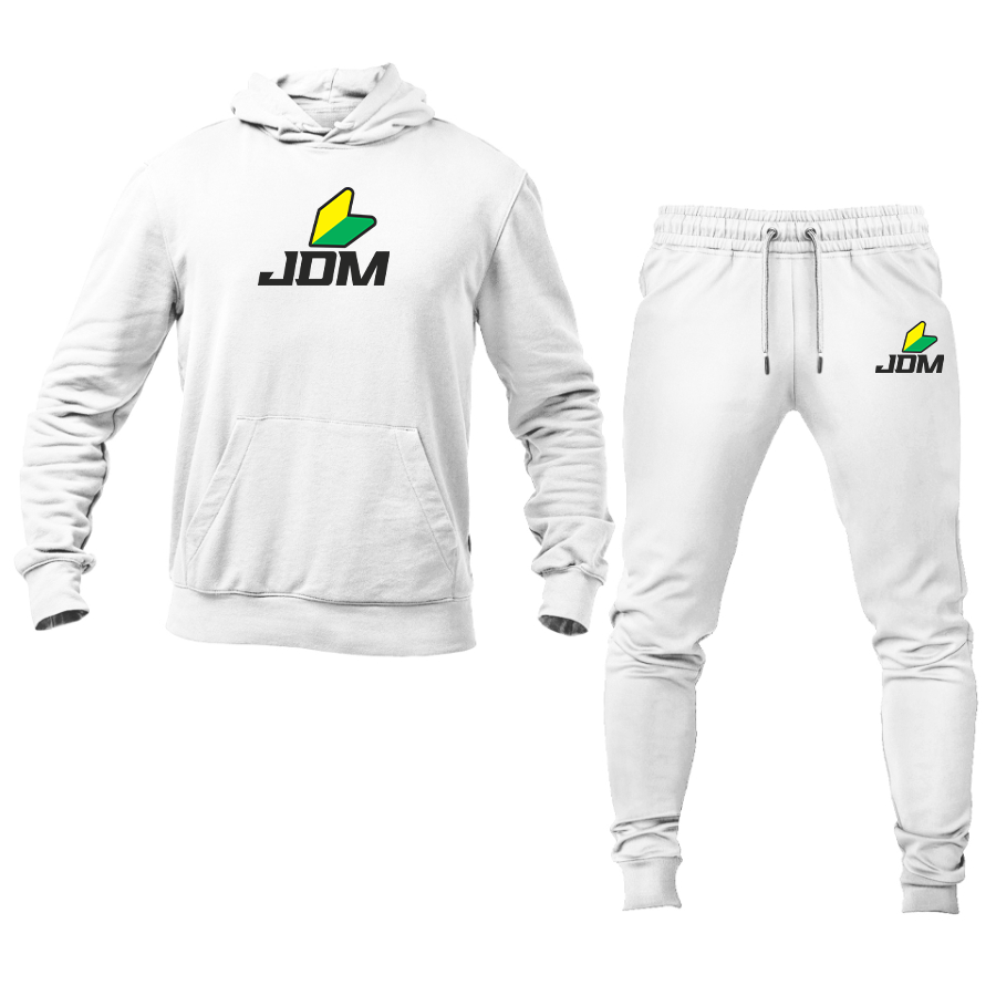 Men's JDM Logo Hoodie Joggers Set