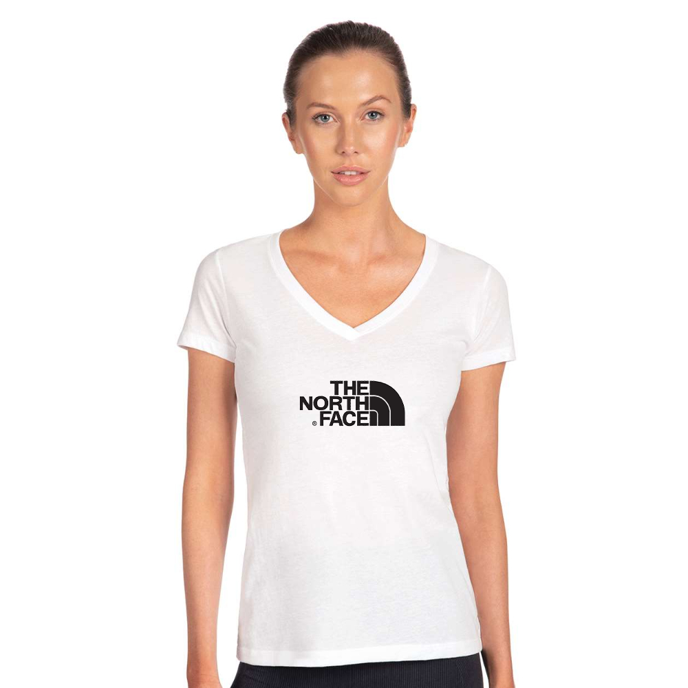 Women's  The North Face Black Next Level V-Neck T-Shirt
