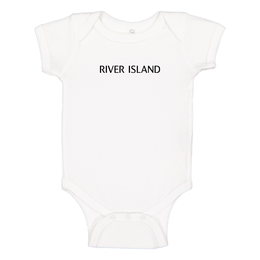 River Island  Logo  Baby Onesie Romper