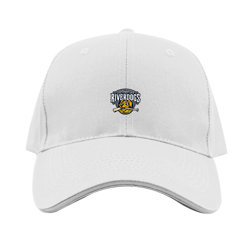 Charleston RiverDogs Logo  Dad Baseball Cap Hat