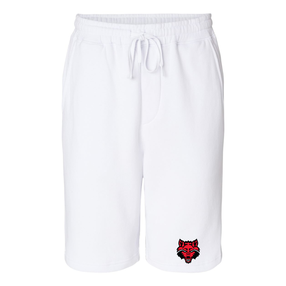 Men's  Arkansas State Red Wolves Independent Trading Co Midweight Fleece Shorts