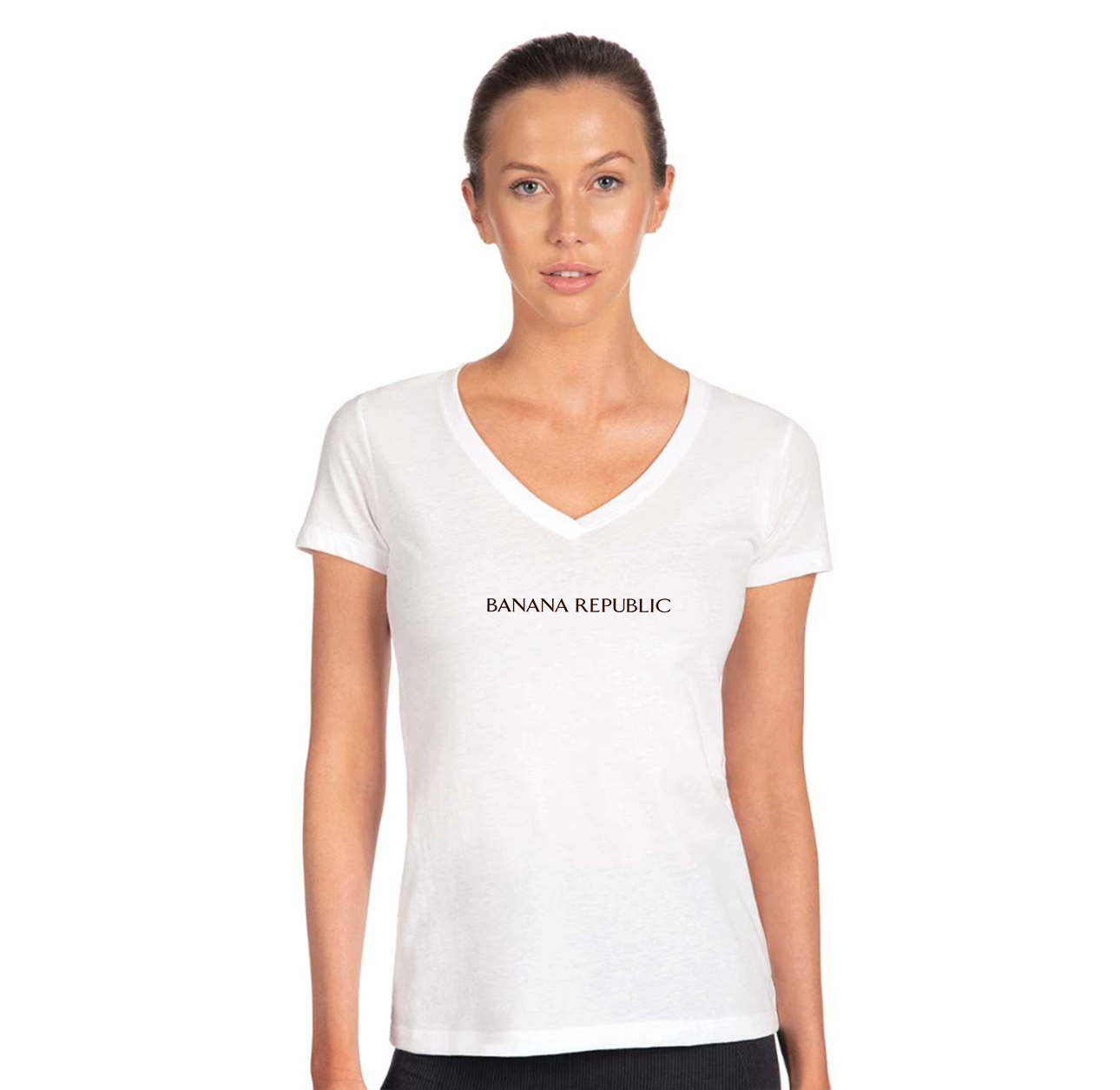 Women's Banana Republic Next Level V-Neck T-Shirt