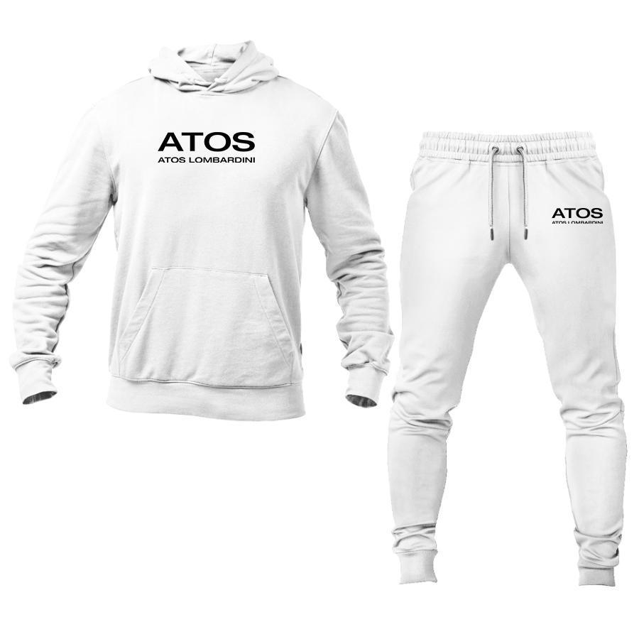 Men's Atos Lombardini  Logo Hoodie Joggers Set