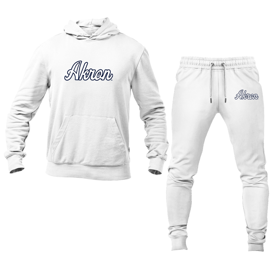 Men's Akron Zips Hoodie Joggers Set