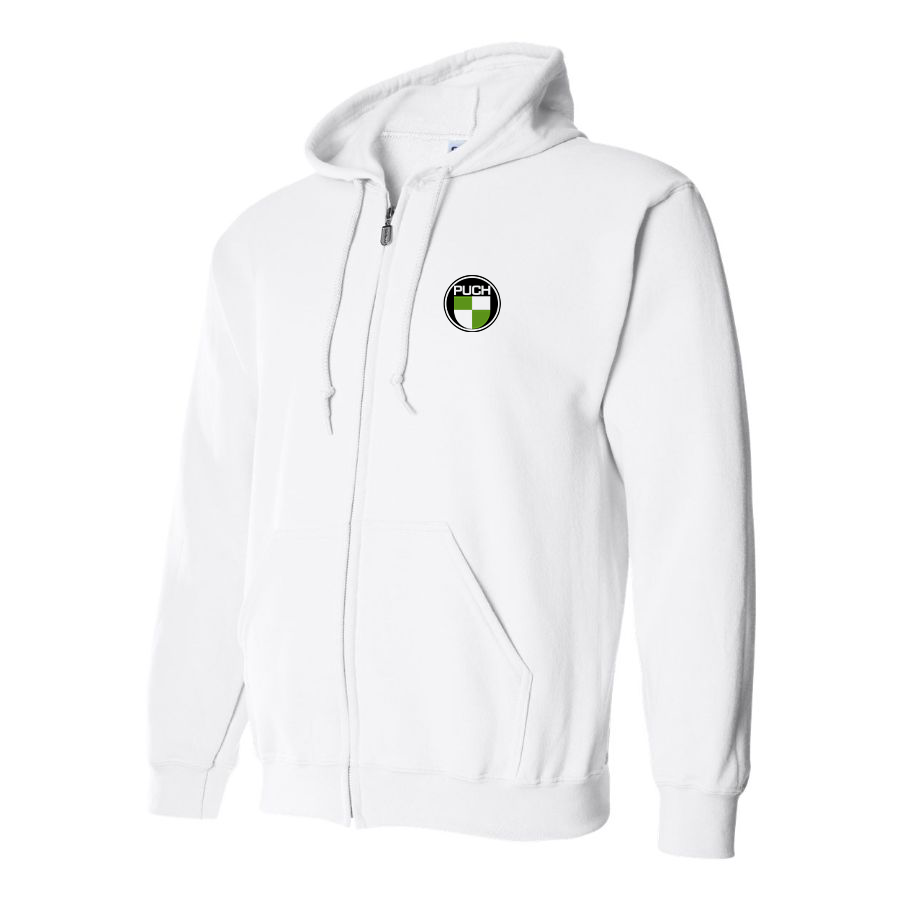Men's Puch Logo Zipper Hoodie