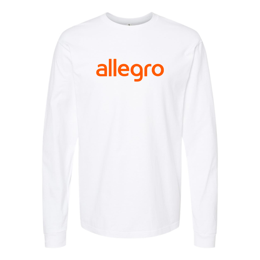 Men's Allegro Logo Cotton Long Sleeve T-Shirt