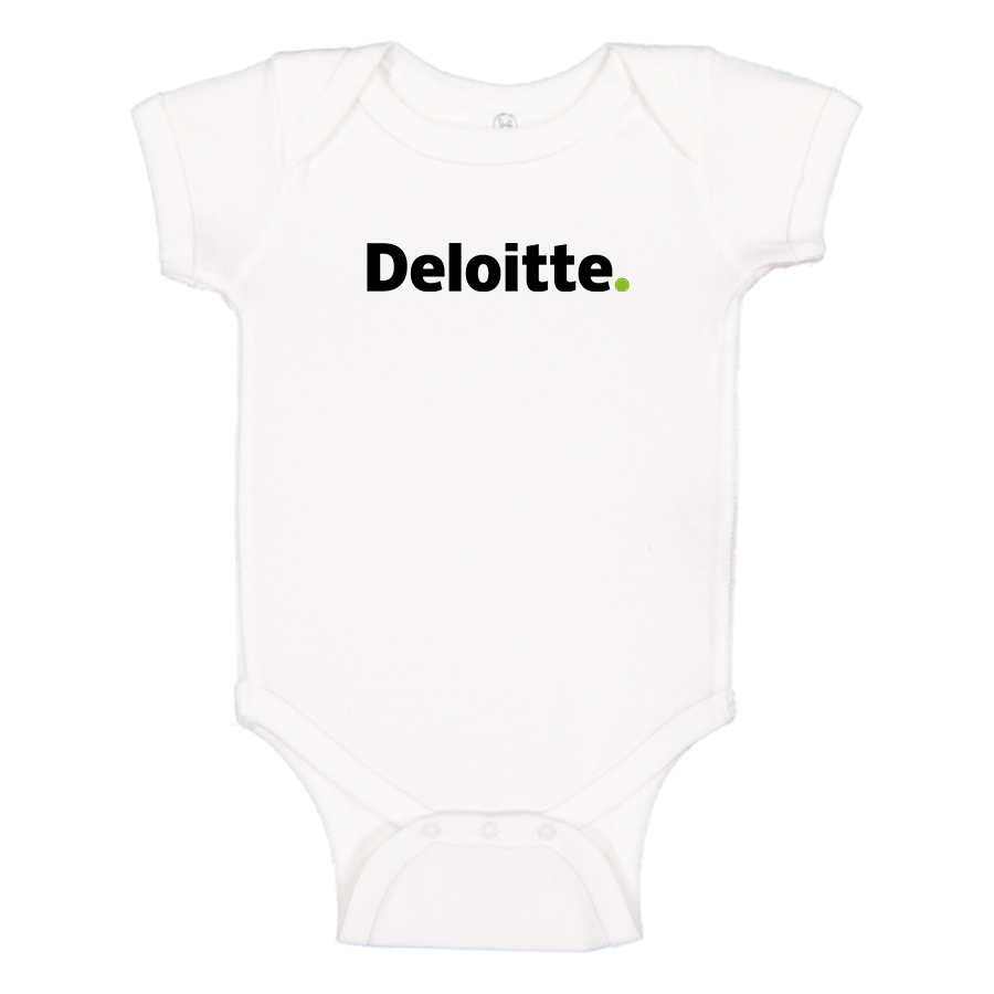 Deloitte Logo Baby Onesie Romper