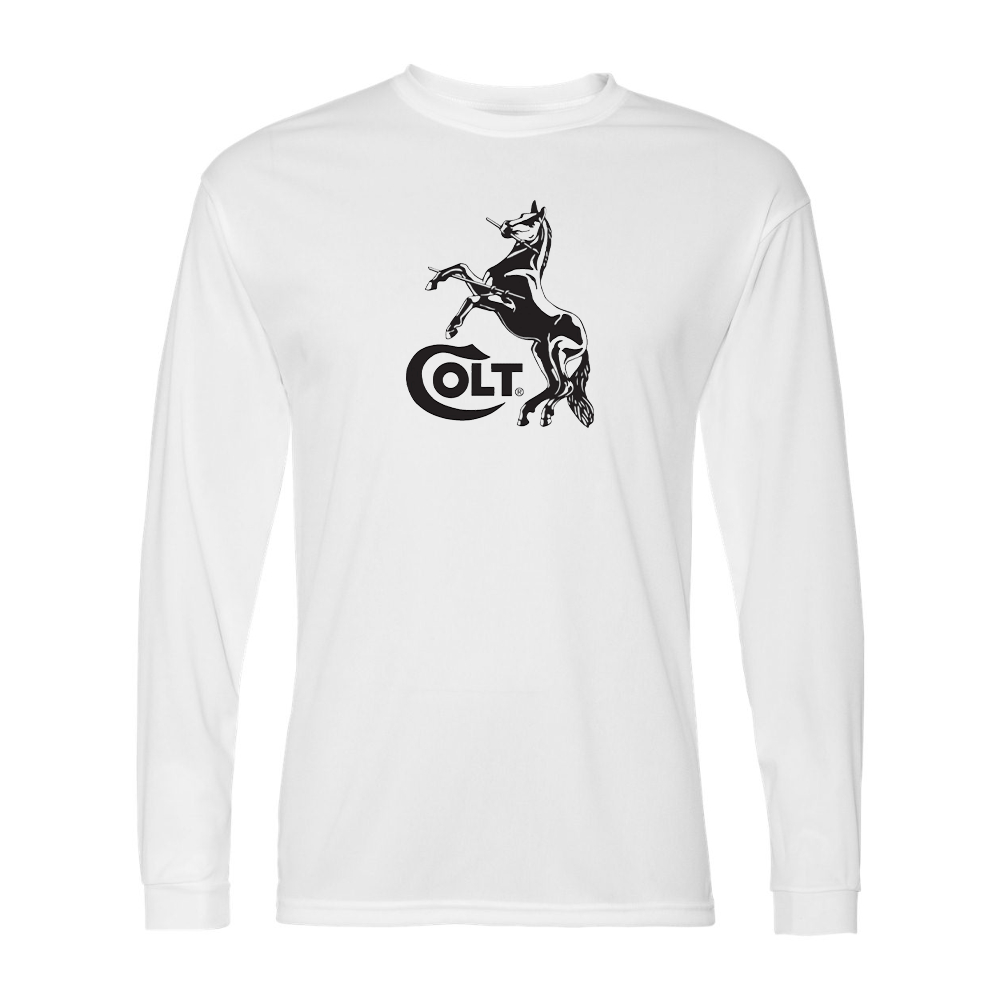 Men's  Colt Horse  Performance Long Sleeve T-Shirt