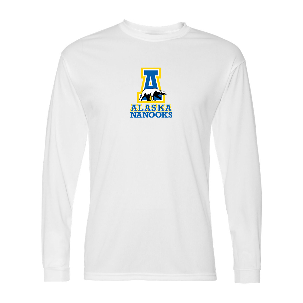 Men's Alaska Nanooks  Performance Long Sleeve T-Shirt