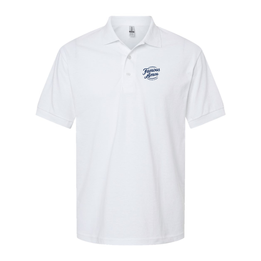 Men's Famous Amos Logo Dry Blend Polo
