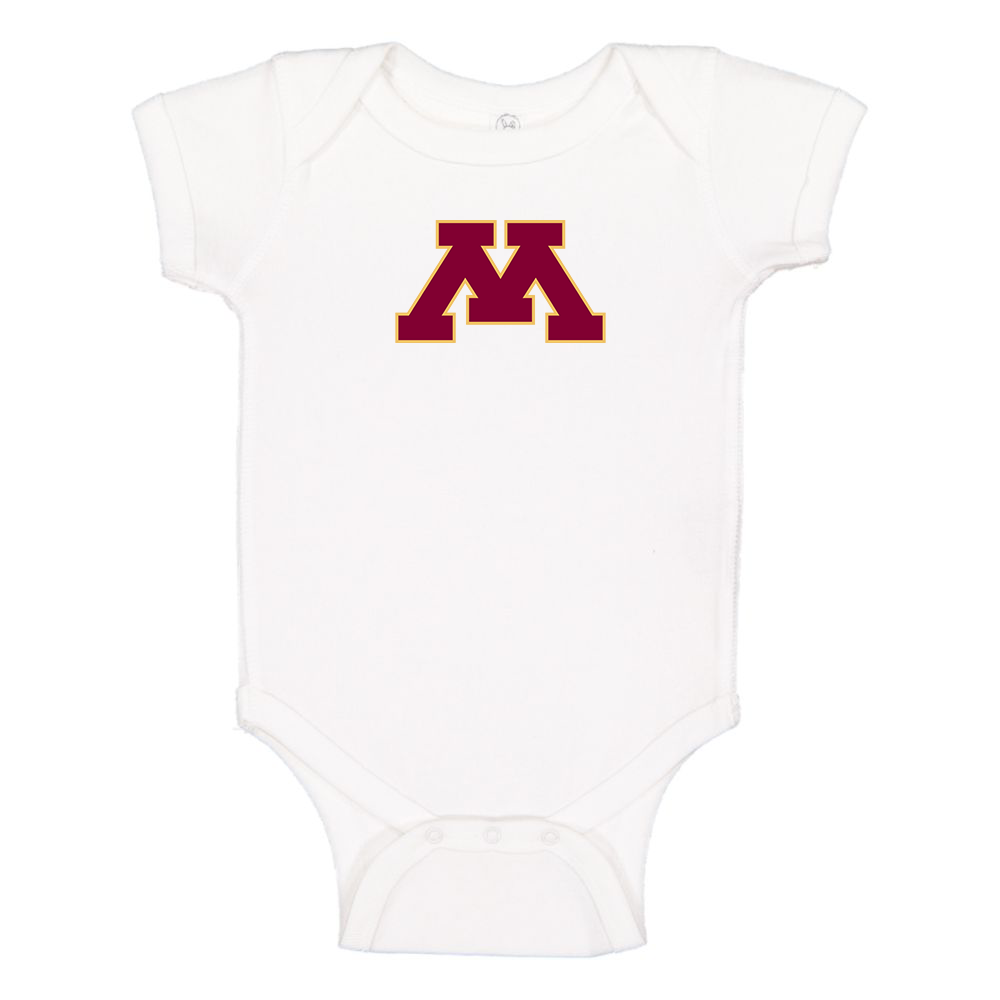 Minnesota Golden Gophers Logo Baby Onesie Romper