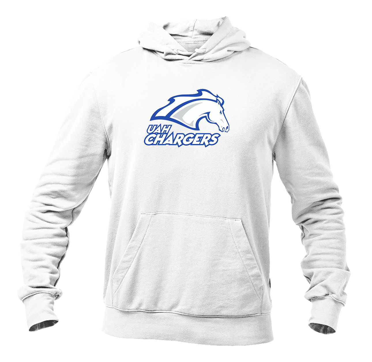 Men's Alabama Huntsville Chargers Gildan  Heavy Blend Hooded Sweatshirt