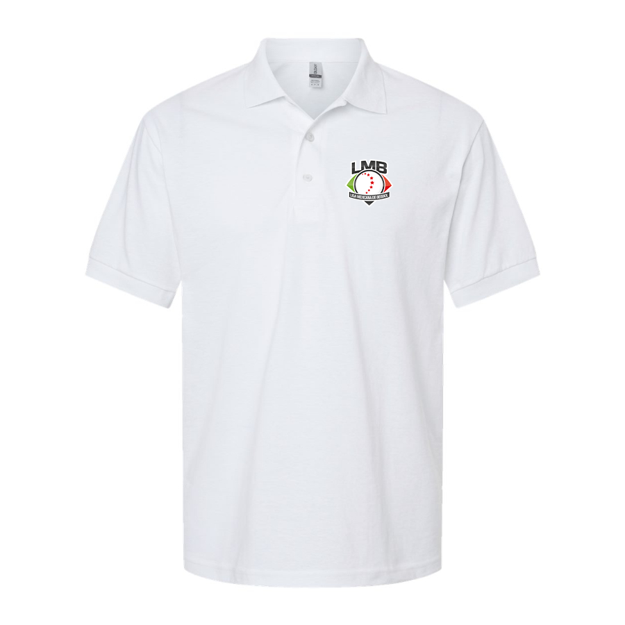 Men's Liga Mexicana de Béisbol Logo Dry Blend Polo