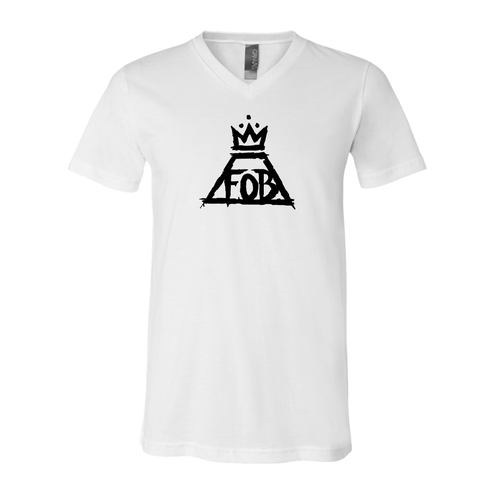 Fall Out Boy BELLA  CANVAS - Jersey V-Neck T-Shirt