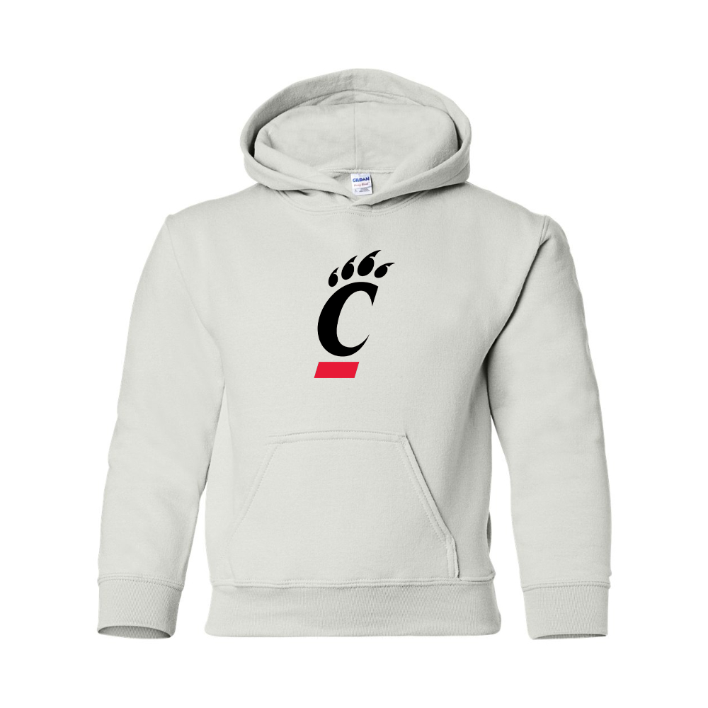 Youth  Cincinnati Bearcats Gildan Heavy Blend  Hooded Sweatshirt