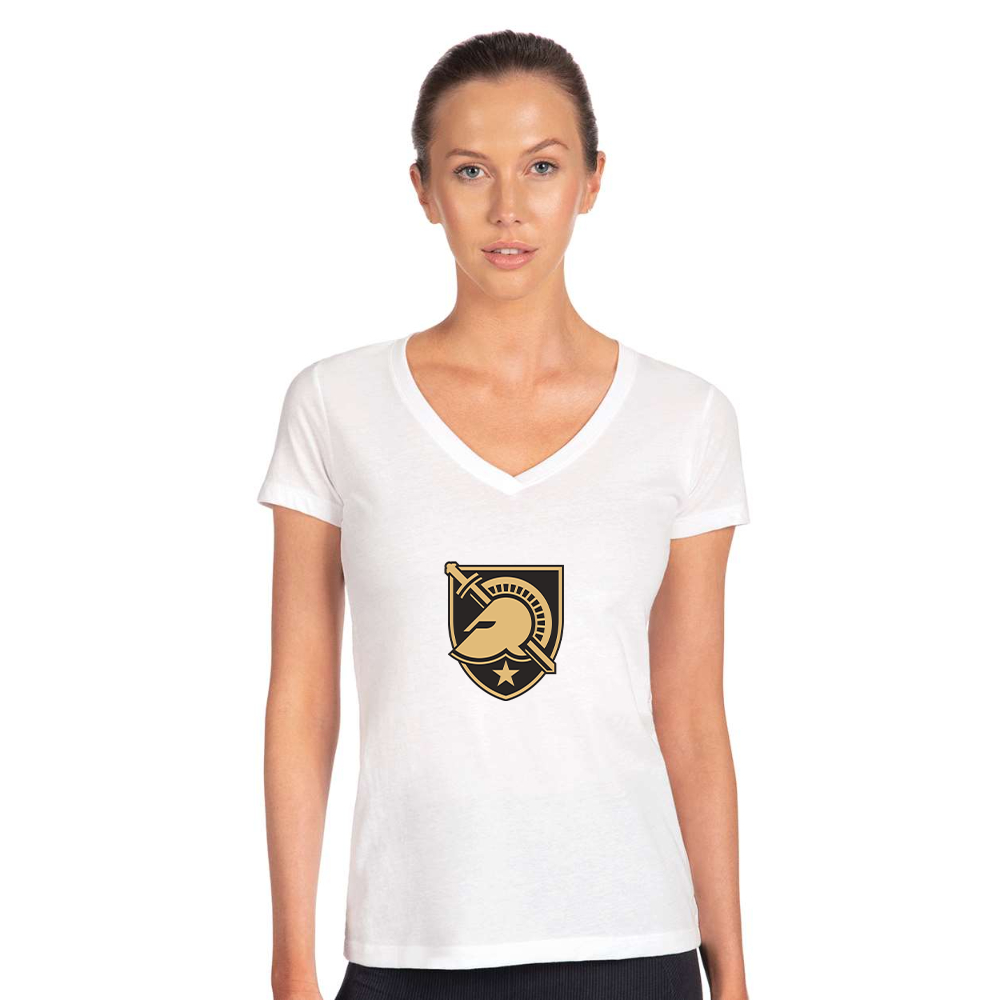 Women's  Army Black Knights  Next Level V-Neck T-Shirt