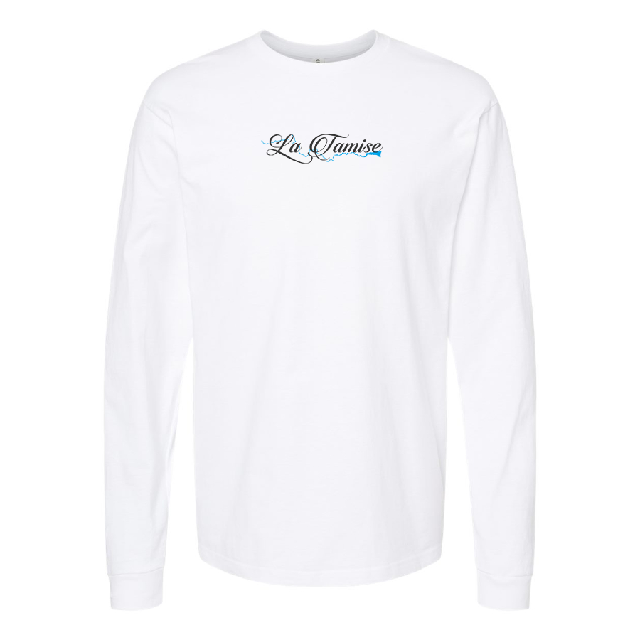 Men's La Tamise Logo  Cotton Long Sleeve T-Shirt