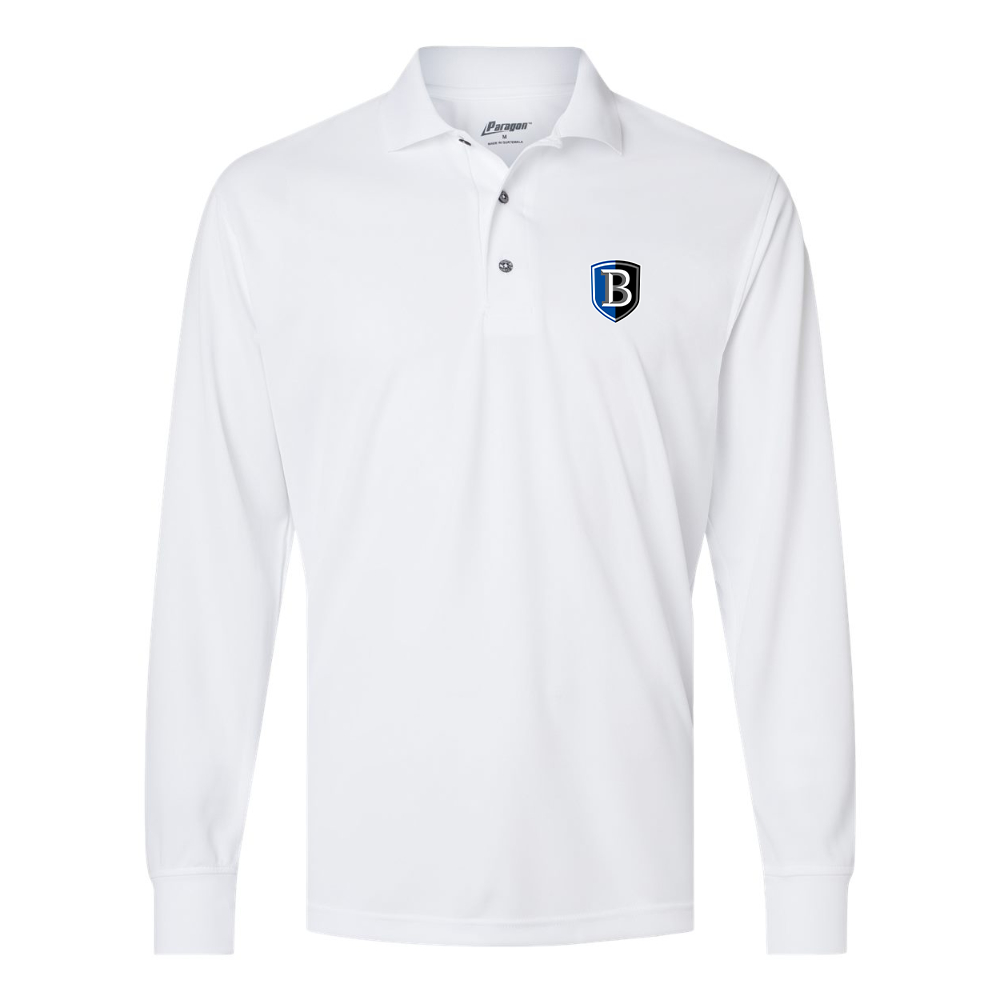Men's   Bentley Falcons Paragon Prescott Long Sleeve Polo