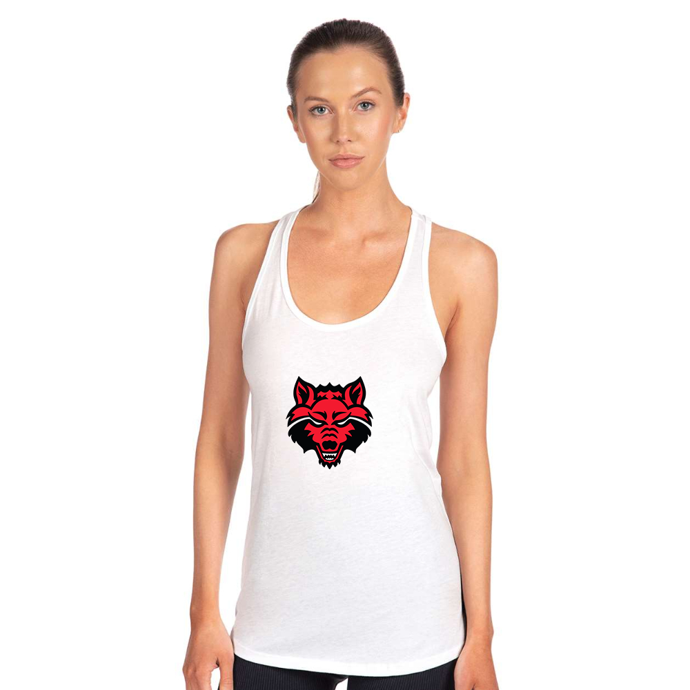 Women's  Arkansas State Red Wolves Next Level Ideal Racerback Tank