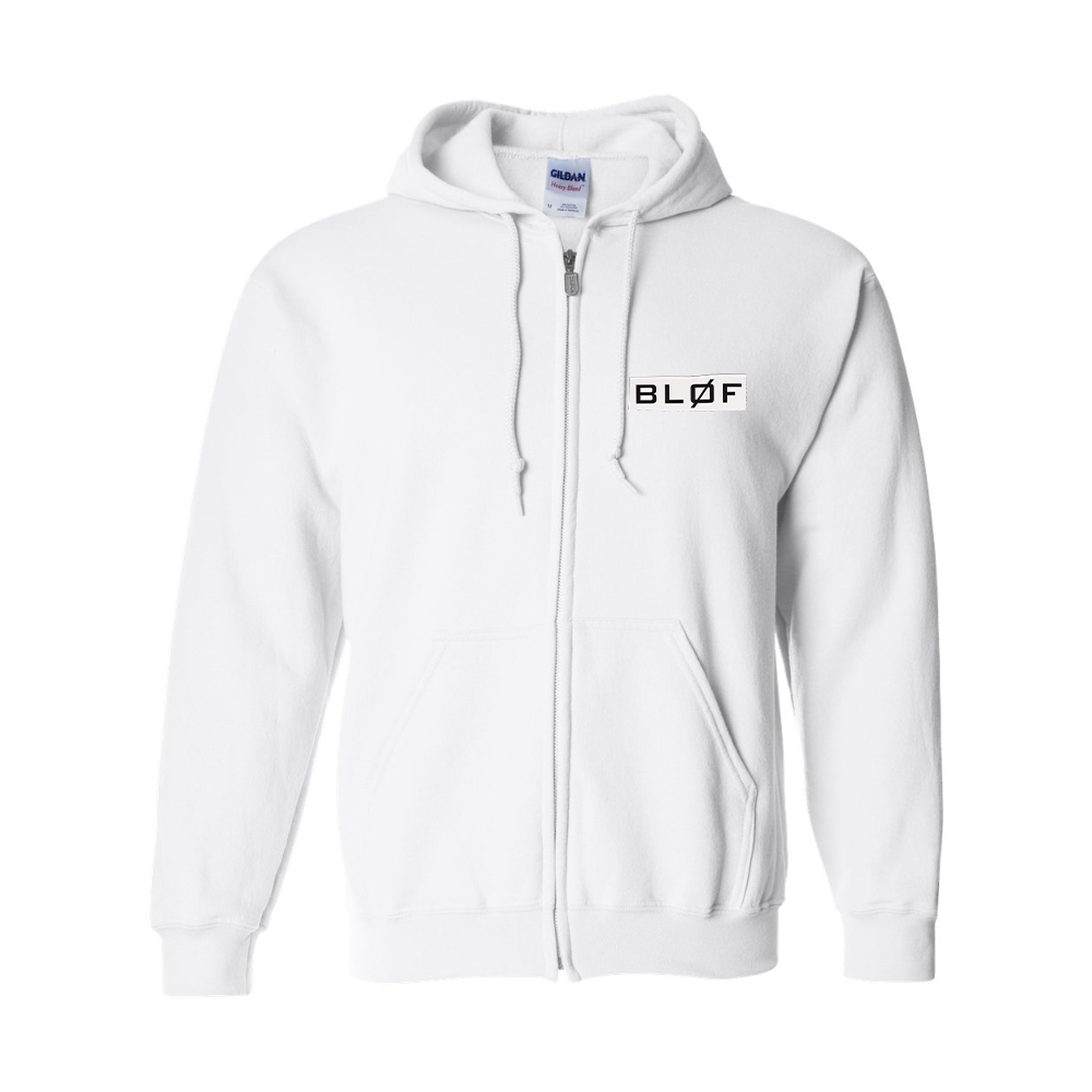 Men's   BLØF   Gildan  Heavy Blend Full Zip Hooded Sweatshirt
