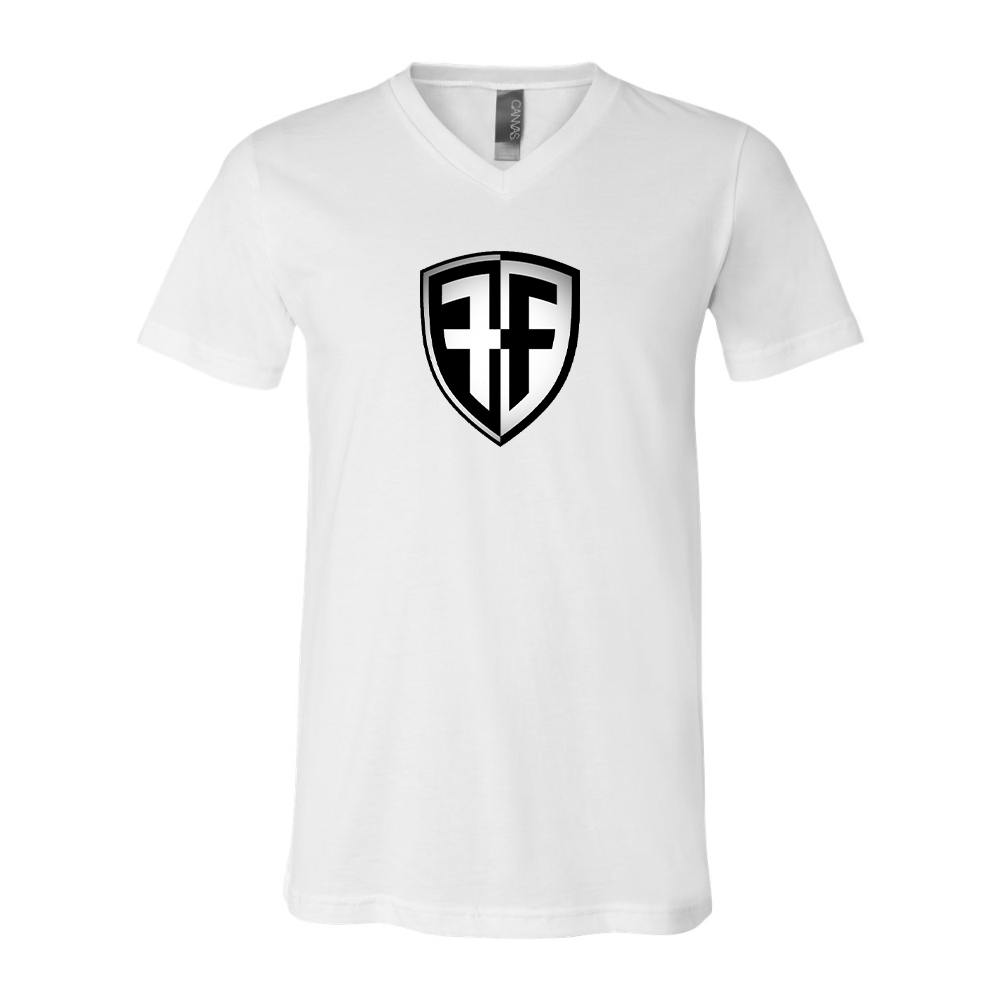 Foffa Bike  BELLA  CANVAS - Jersey V-Neck T-Shirt