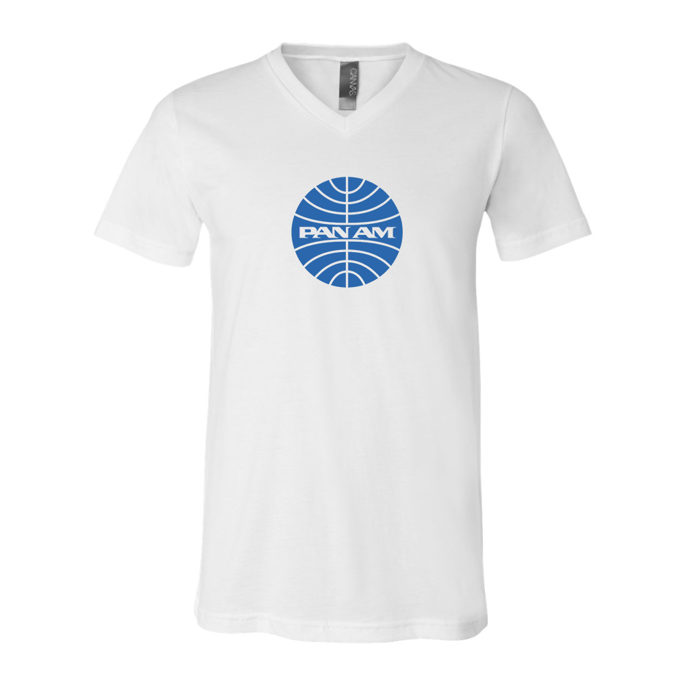 Pan Am  BELLA  CANVAS - Jersey V-Neck T-Shirt