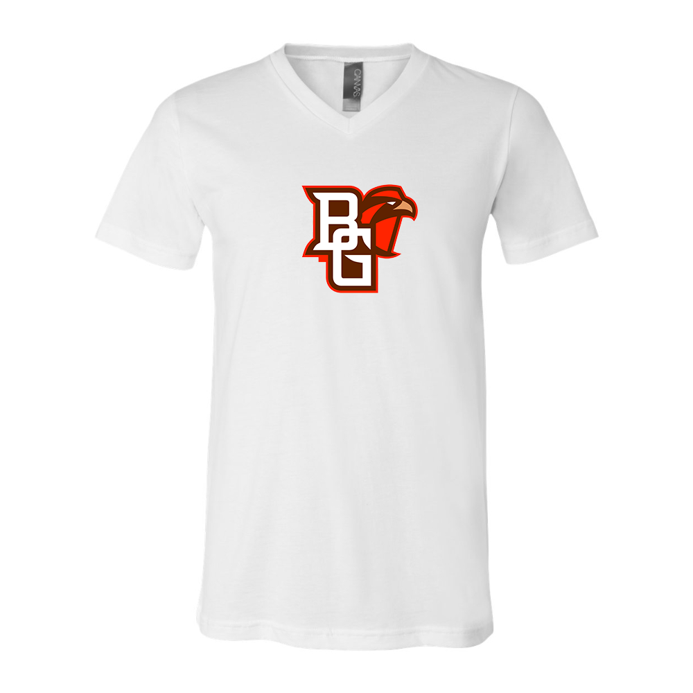 Bowling Green Falcons   BELLA  CANVAS - Jersey V-Neck T-Shirt
